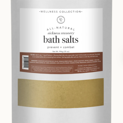 Rowe Case Sickness Recovery Bath Salts